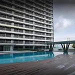 1Br Unit Condotel W Balcony Fame Residences #Fm55